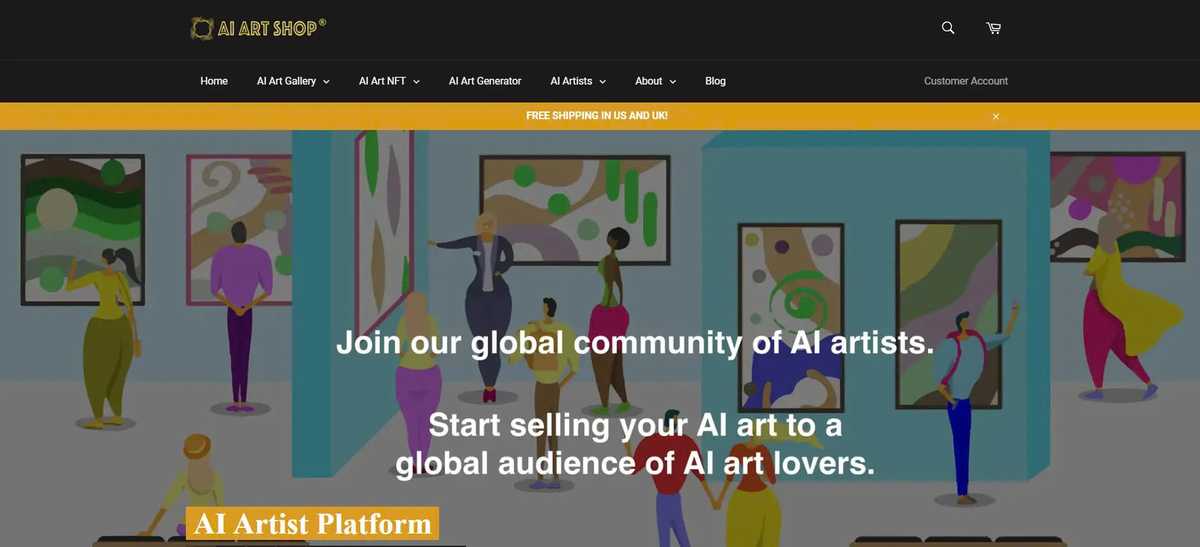 AI Art Shop | Details, Pricing, & Features