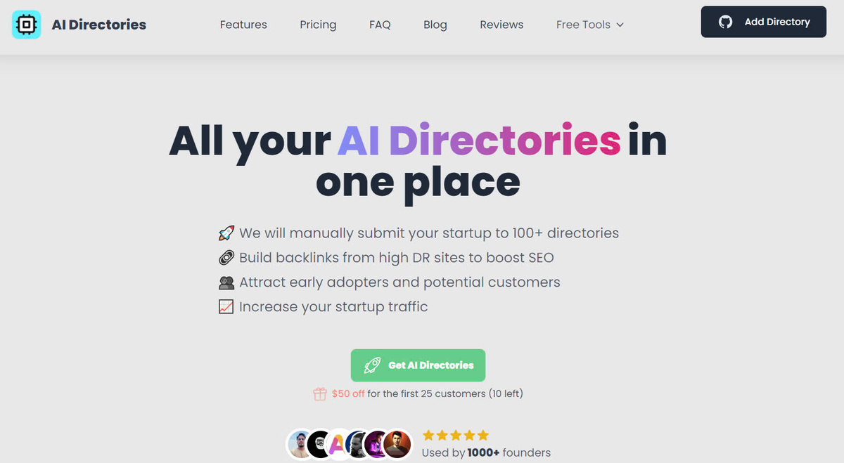 AI Directories: Boost Your Startup's Growth with 100+ AI Directory Submissions