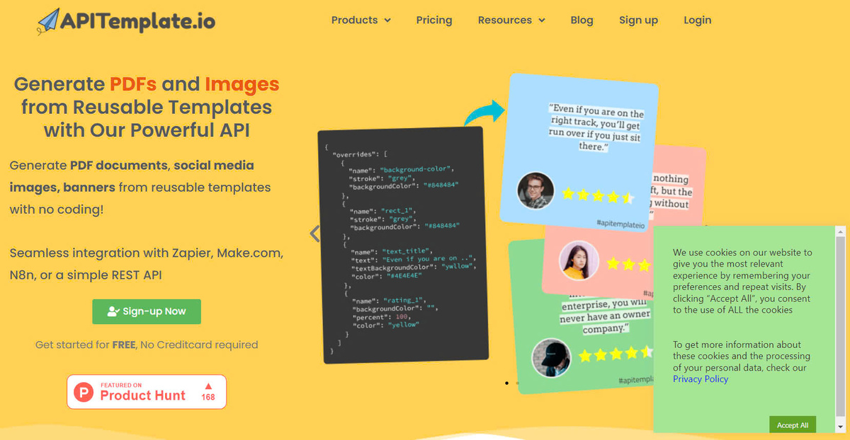 APITemplate: Automate PDF & Image Generation with API