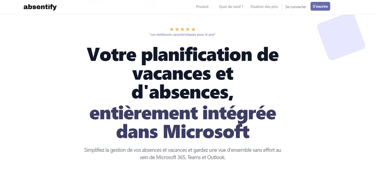 Absentify: Absence and leave management integrated into Microsoft 365