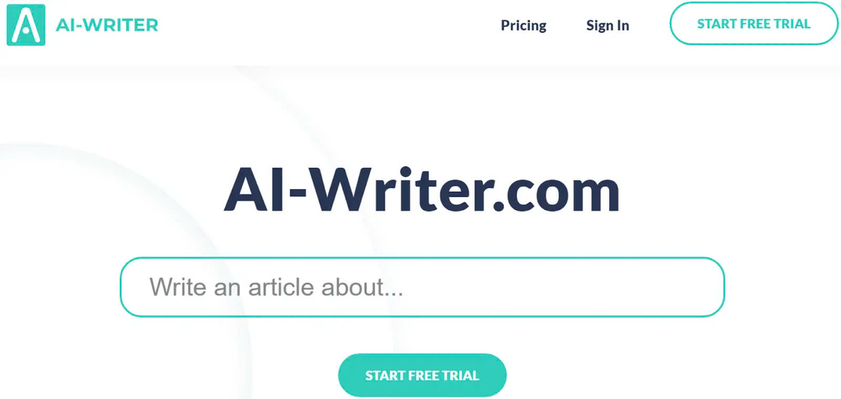 Introducing AIWriter - Automatic Content Creation Tool using Artificial Intelligence