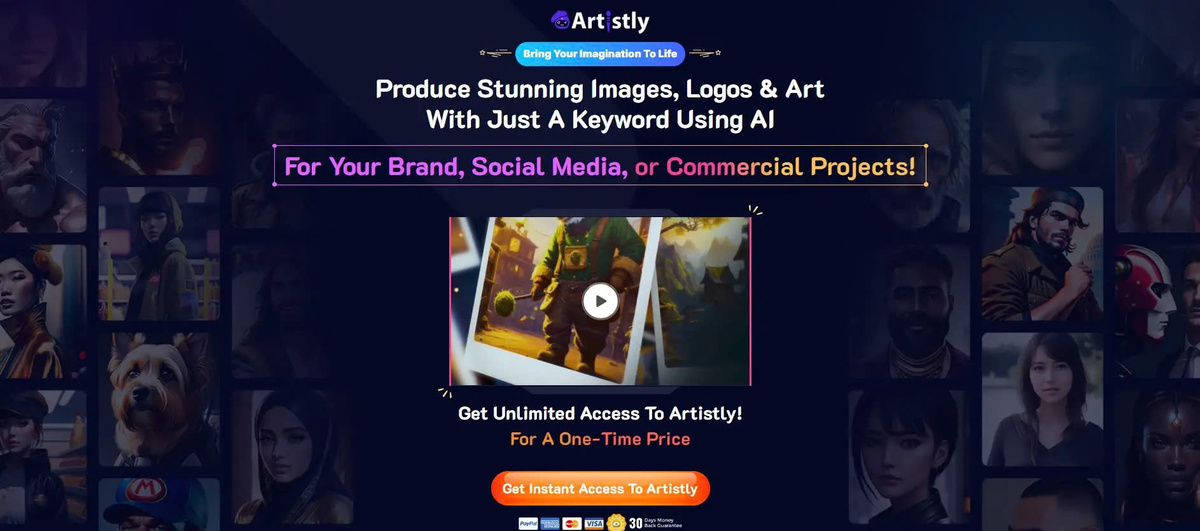 Artistly Introducing the digital art creation AI platform