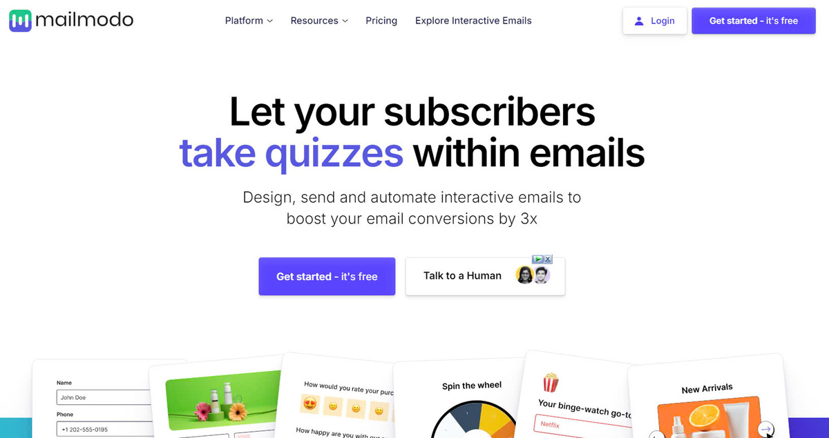 Boost Email Conversions by 3x with Interactive Emails | Mailmodo