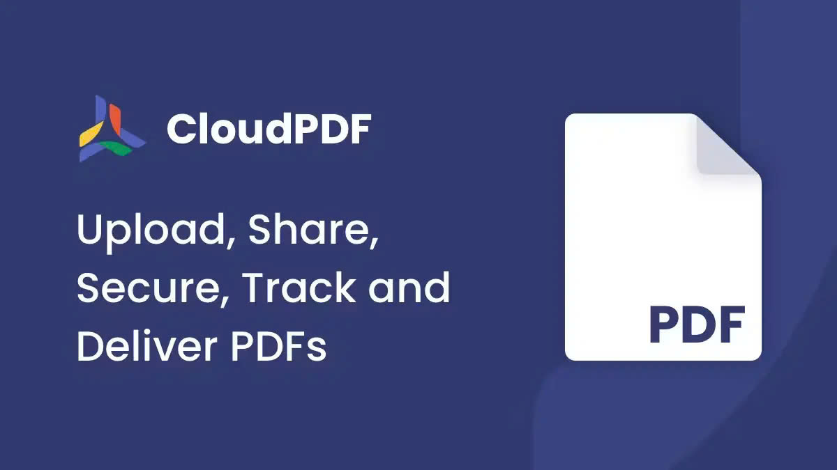 CloudPDF | Details, Pricing, & Features