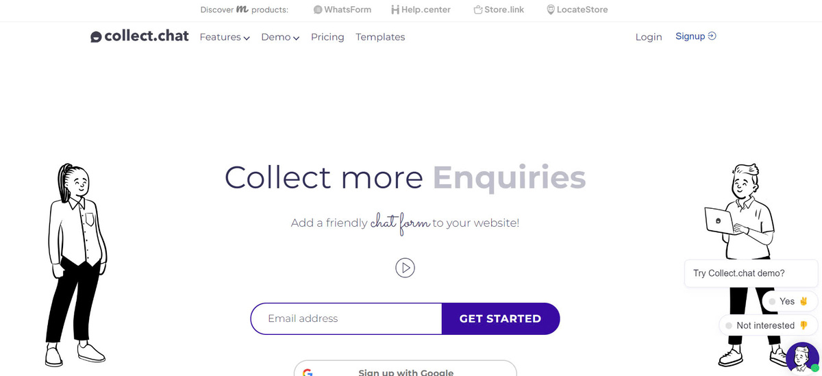 Collect.chat | Details, Pricing, & Features