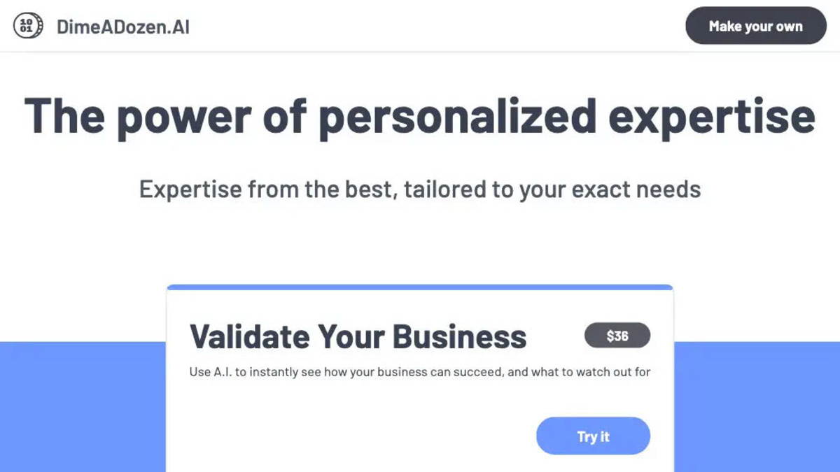 DimeADozen.AI | Details, Pricing, & Features