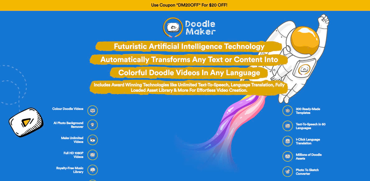 DoodleMaker Introduction, features and applications in digital marketing