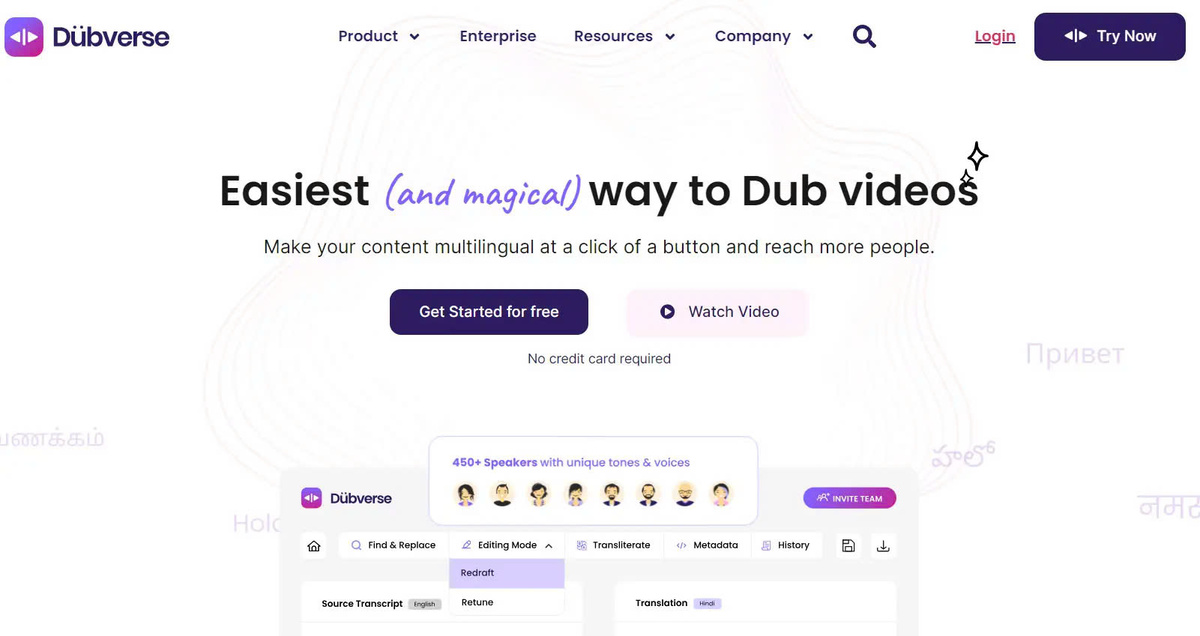 Dubverse - Detailed Review, Features, Prices And Alternativess