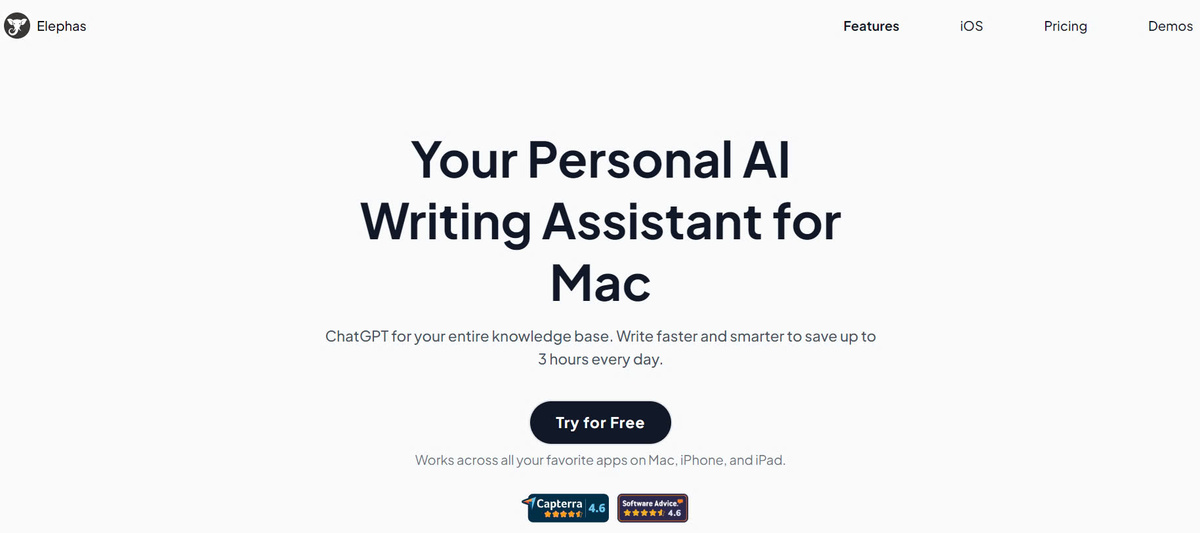 Elephas Apps A Comprehensive Guide to AI Writing Assistants for Mac Users