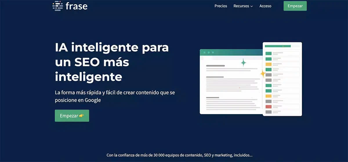 Frase - AI-Powered Copywriting and Content Optimization Tool