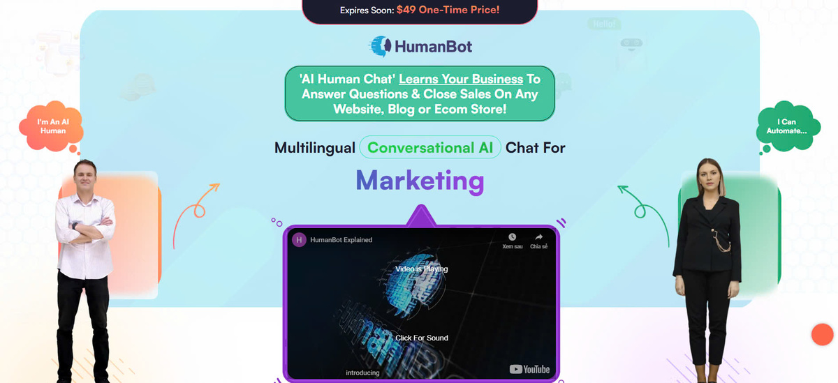 Humanbot, Pricing, & Features