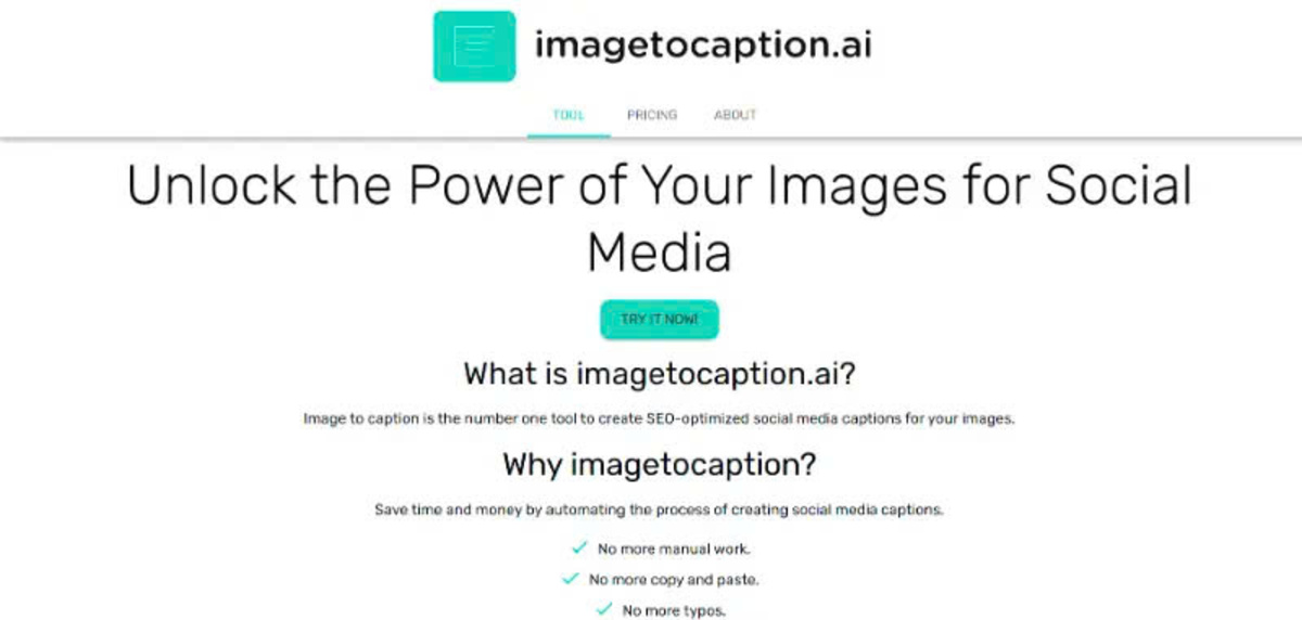 Imagetocaption AI | Detailed Review, Features, Prices And Alternativess