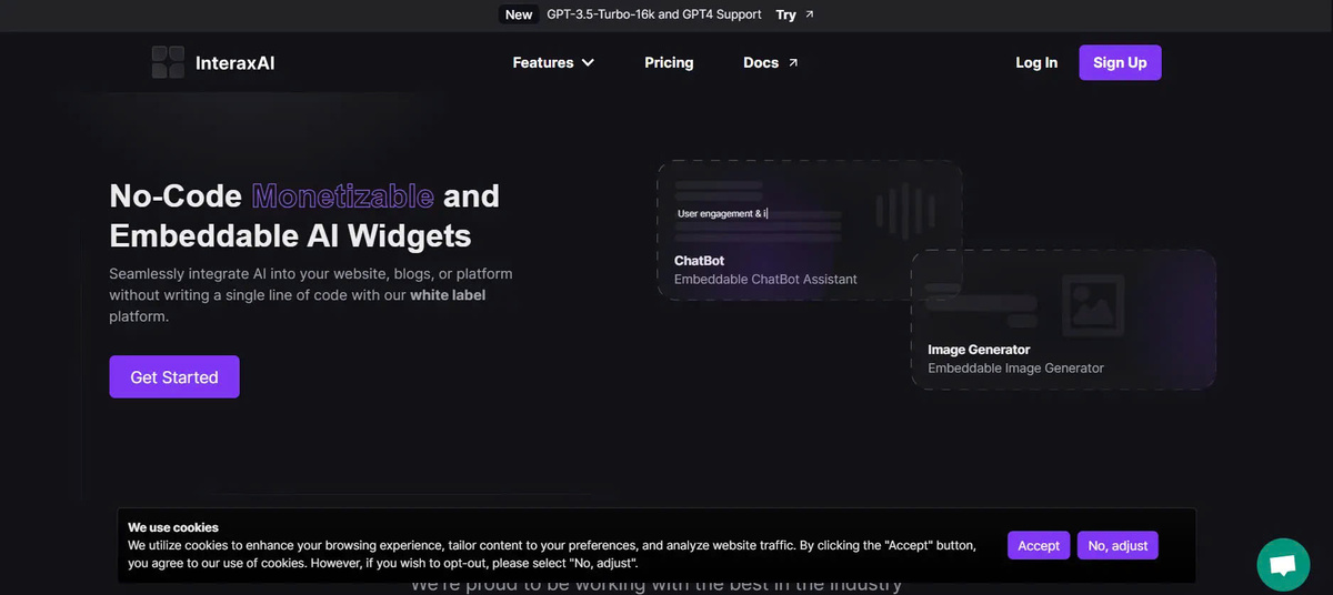 InteraxAI Codeless Embedded AI Utility - Introduction, How It Works, Features, Applications, Pricing Plans, Alternatives