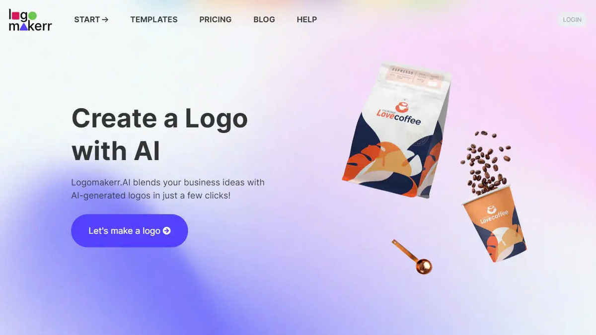 Logomakerrai Simple, Fast and Effective AI Logo Design Solution