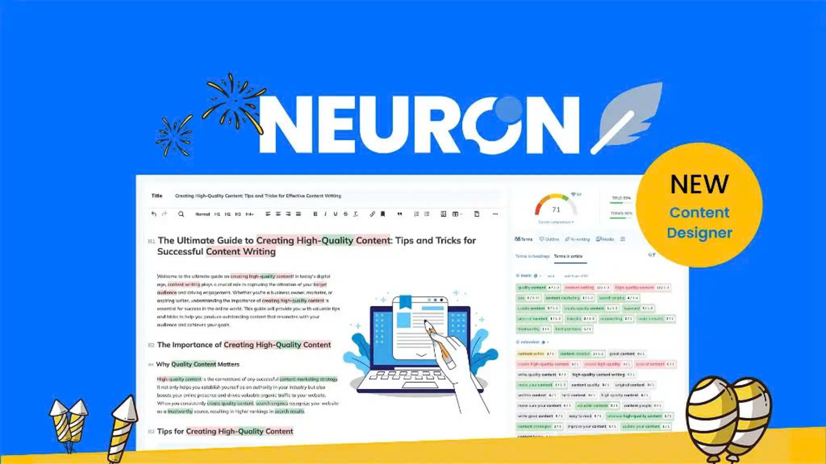 Neuronwritercom AI SEO tool for in-depth content optimization