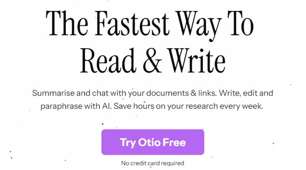 Otio AI, Pricing, & Features