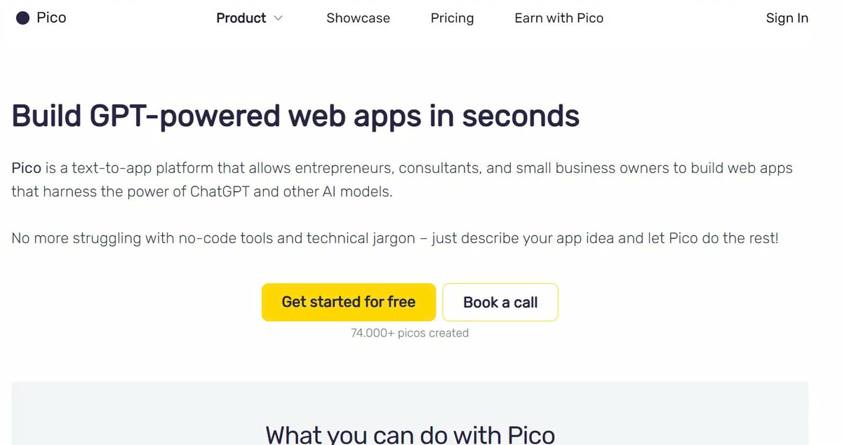 Pico Apps - Detailed Review, Features, Prices And Alternativess