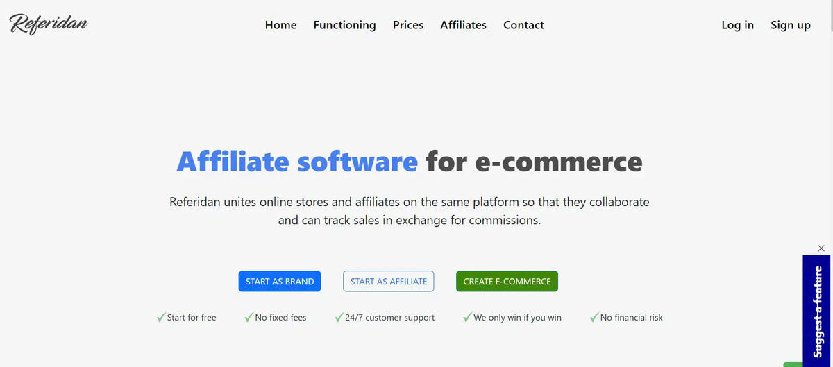 Referidan Ultimate E-Commerce Affiliate Platform - User guide, key features and benefits