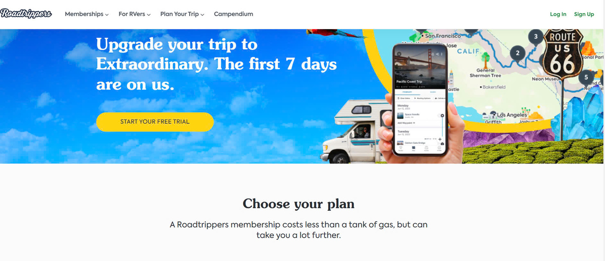 Roadtrippers: The Ultimate Road Trip Planner with Autopilot™