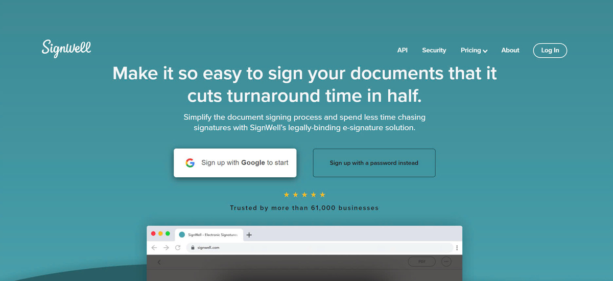 SignWell: E-Signatures That Cut Document Turnaround Time in Half