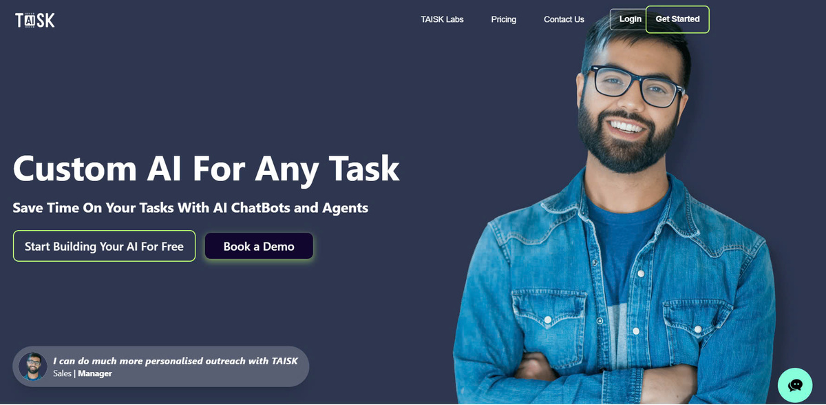 Taisk: Build Custom AI Chatbots & Agents for Any Task