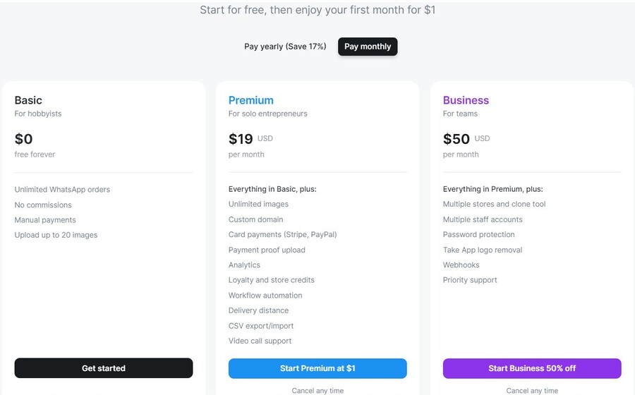 Take App, Pricing, & Features