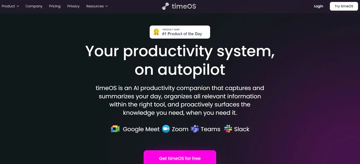 Timeos - Detailed Review, Features, Prices And Alternativess