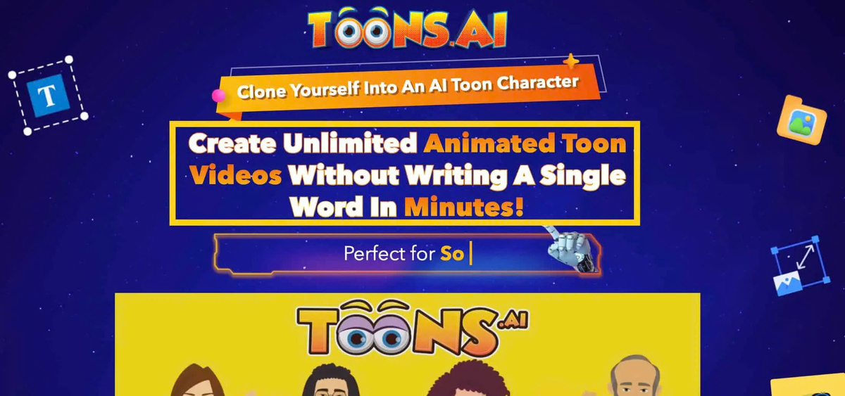 Toons AI Advanced Animation Video Creation Tool