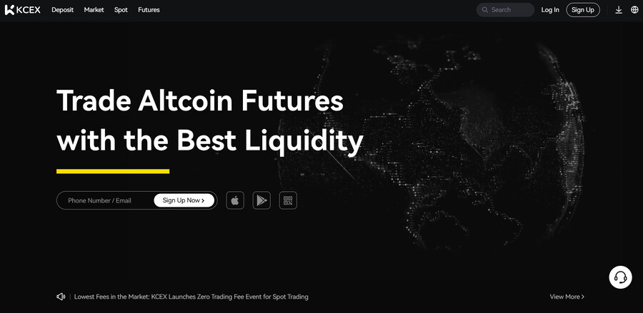 Trade Altcoin Futures with the Best Liquidity KCEX