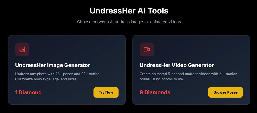 Detailed instructions for using UndressHer AI.