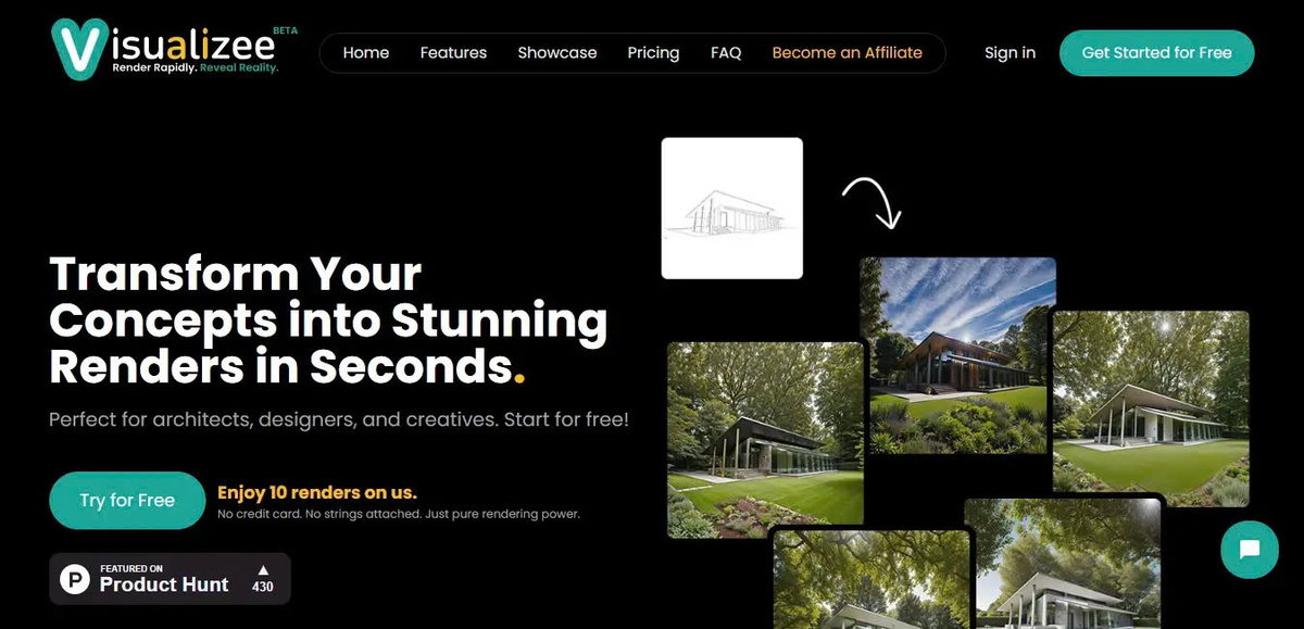 Visualizee Converts Ideas into Realistic Images in 10 Seconds