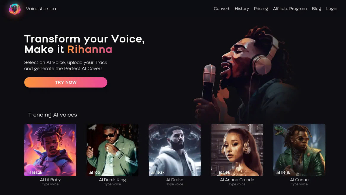 Voicestars | Details, Pricing, & Features